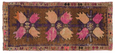 Vintage Turkish Runner Rug Hanicka