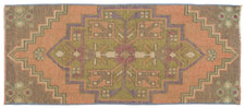 Vintage Turkish Runner Rug Seosamhin