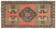 Vintage Turkish Rug Fioralba