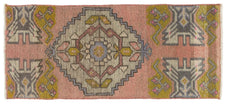 Vintage Turkish Runner Rug Xuraman