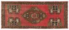 Vintage Turkish Runner Rug Hiema