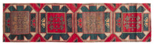Vintage Turkish Runner Rug Saleh