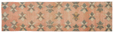 Vintage Turkish Runner Rug Candia
