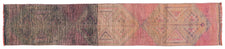 Vintage Turkish Runner Rug Vlotam