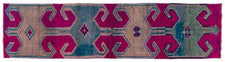Vintage Turkish Runner Rug Ralothyra