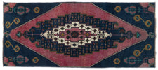 Vintage Turkish Runner Rug Pyrharis