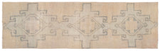 Vintage Turkish Runner Rug Honor