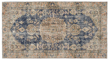 Vintage Distressed Rug Khozahl