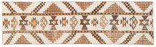 Vintage Turkish Runner Rug Bediya