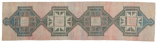 Vintage Turkish Runner Rug Kita