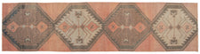 Vintage Turkish Runner Rug Avtar