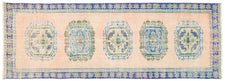 Vintage Turkish Runner Rug Xulio