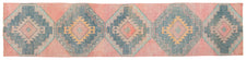 Vintage Turkish Runner Rug Javid