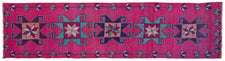 Vintage Turkish Runner Rug Polimeris