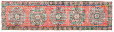Vintage Turkish Runner Rug Katsue