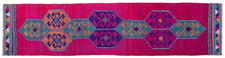Vintage Turkish Runner Rug Johannus