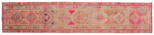 Vintage Turkish Runner Rug Ahrendue