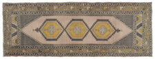 Vintage Turkish Runner Rug Ekalis