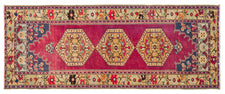 Vintage Turkish Runner Rug Djamilya