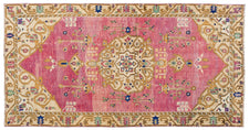 Vintage Oushak Rug Qamar