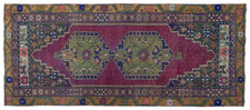 Vintage Turkish Runner Rug Theax