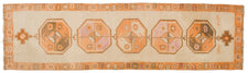 Vintage Turkish Runner Rug Ekluem