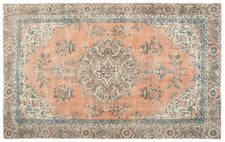 Vintage Distressed Rug Prit