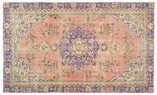 Vintage Distressed Rug Akiba