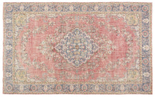 Vintage Distressed Rug Tiziano
