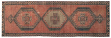 Vintage Turkish Runner Rug Manne