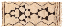 Vintage Moroccan Runner Rug Refiqe