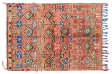 Vintage Moroccan Rug Akito