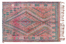 Vintage Moroccan Rug Tri