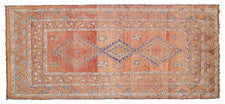 Vintage Moroccan Runner Rug Cyprienne