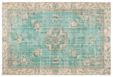 Vintage Distressed Rug Besmir