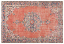 Vintage Distressed Rug Selvadurai
