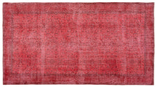 Vintage Distressed Rug Delfino