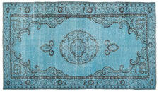 Vintage Distressed Rug Vessel