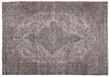 Vintage Distressed Rug Shigenobu