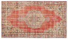 Vintage Distressed Rug Yanush