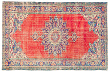 Vintage Distressed Rug Khuong