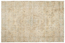 Vintage Distressed Rug Humam