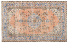 Vintage Distressed Rug Zhanat