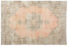Vintage Distressed Rug Nere