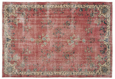 Vintage Distressed Rug Carrae