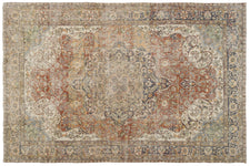 Vintage Distressed Rug Grimwald